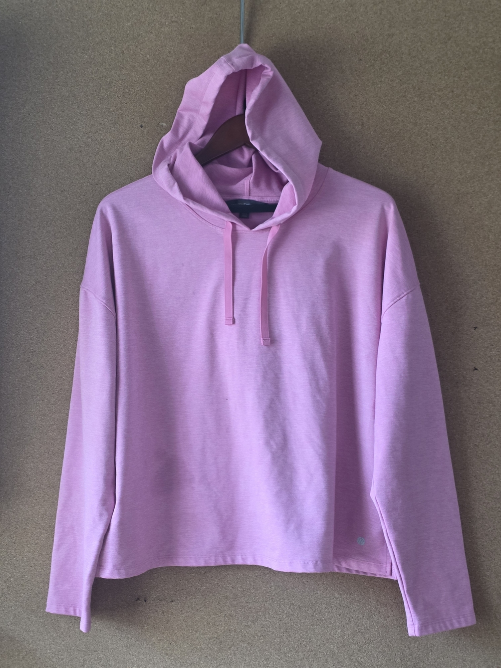 Stretch the Rules Pink Performance Hoodie XL Recycled Polyester Blend
